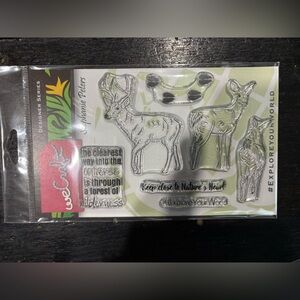 WeCraft Nature-Themed Clear Stamps